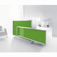 Bureau d'accueil original modèle Foro - MDD - Vert, A droite_1