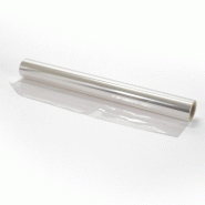 Film polypropylène transparent neutre 40µ - Brillant et résistant - 0,80x120 m