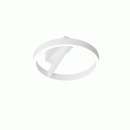 Gea Luce Plafonnier Led Criseide P/P - 40W 2100Lm 3000K Dimmable Coupe De Phase En Aluminium Finition Blanc Satiné - Gealuce - blanc CRISEIDE P/P - B
