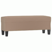 Helloshop26 - Banc banquette 100 x 35 x 41 cm synthétique beige 02_0010562 - beige polyester 3000581382721 Helloshop26 - Banc banquette 100 x 35 x 41 cm synthétique beige 02_0010562 - beige polyester 3000581382721