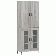 Helloshop26 - Buffet bahut commode armoire meuble de rangement organisateur cuisine salle de séjour salon haut sonoma 69,5 x 34 x 02_0035515 - 300021