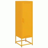 Helloshop26 - Buffet bahut commode armoire meuble de rangement organisateur cuisine salle de séjour salon jaune moutarde 36 x 39 x 02_0035693 - 30002 Helloshop26 - Buffet bahut commode armoire meuble de rangement organisateur cuisine salle de séjour salon jaune moutarde 36 x 39 x 02_0035693 - 30002