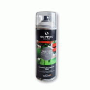 Peinture acrylique 400ml - SOPPEC - Blanc brillant Peinture acrylique 400ml - SOPPEC - Blanc brillant