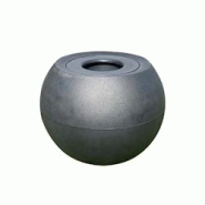 PLAST'UP ROTOMOULAGE Pot de fleurs sphérique xxl speranza 325l - GRIS - gris 0036336945487