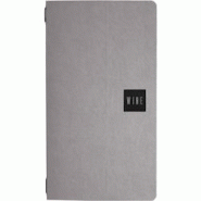 Set 12 porte-menu 2/2 Stil Casa, polyuréthane, 18x31,6 cm, 3 enveloppes plastiques, élastique, rose. - PM22C-CRD-WN-SN Set 12 porte-menu 2/2 Stil Casa, polyuréthane, 18x31,6 cm, 3 enveloppes plastiques, élastique, rose. - PM22C-CRD-WN-SN
