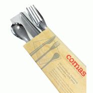Sets de couverts jetables légers en inox (lot de 50) - COMAS - 0615402879583