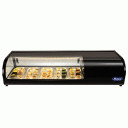 Vitrine à sushi 5 bacs GN1/3 L.1352mm 62L WLS-62L DÉCLASSÉ Atosa