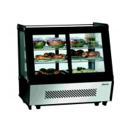 Vitrine réfrigérée à vitre frontale, pour les professionnels de chr, traiteurs, boulangeries, pâtisseries et chocolateries - deli-cool ii d  réf. 700208g bartscher