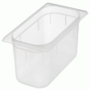 APS GN bacs polypropilène 32,5 x 17,6 cm, Tiefe: 150 mm Polypropylen, 5,3 Liter - transparent plastique polypropylène 317416