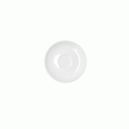 Bidasoa Serenity Hydrozero Lot 6 Assiette Espresso Serenity Hydrozero B 13Cm - blanc porcelaine 5429160