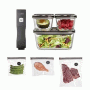 Caso Design - Vacuum OneTouch Eco-Set - Ensemble sous vide - Pompe et conteneurs - 1169