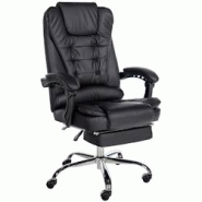 CLP Chaise de bureau Oxygen Noir /Similicuir - noir 4251380475629 CLP Chaise de bureau Oxygen Noir /Similicuir - noir 4251380475629