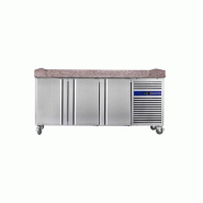 Cuistance - Table à pizza réfrigérée - réf. PZ3600 - inox PZ3600