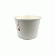 ECOLOMIQUE - 25 Pcs - Pot à soupe carton blanc - Ø115 mm, Hauteur: 80 mm, Contenance optimale - ECO210SOW16 - blanc en carton ECO210SOW16 ECOLOMIQUE - 25 Pcs - Pot à soupe carton blanc - Ø115 mm, Hauteur: 80 mm, Contenance optimale - ECO210SOW16 - blanc en carton ECO210SOW16