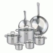 Ensemble de 2 Poêles de cuisson 24 et 32 cm et 5 faitouts 12, 14, 16, 20 et 26 cm Elo Profi Citrin - gris 3176239950762 Ensemble de 2 Poêles de cuisson 24 et 32 cm et 5 faitouts 12, 14, 16, 20 et 26 cm Elo Profi Citrin - gris 3176239950762