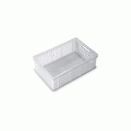 Giganplast Boîte avec couvercle transparent 40x30x22 cm - blanc 8002942003714 Giganplast Boîte avec couvercle transparent 40x30x22 cm - blanc 8002942003714