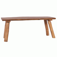 Helloshop26 - Banc banquette de jardin 120 cm bois de teck solide 02_0010525 - Bois massif 3000579547767 Helloshop26 - Banc banquette de jardin 120 cm bois de teck solide 02_0010525 - Bois massif 3000579547767