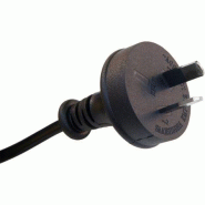 ECC542A, Cordon de chargeur pour pompes séries SC et XC2, 1,5 m, 230 V, Australia