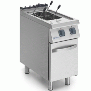 Mastro Cuisseur à pâtes électrique sur soubassement fermé, 18 litres 400x730x900 mm - VIRTUS - inox MS74CPE