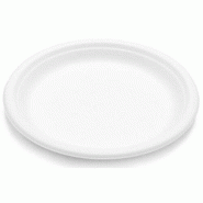 Pack de 50 petites assiettes Bordofino, diam. 17cm, blanc - 4015544727470
