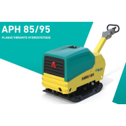 Plaque vibrante hydrostatique -  système d'excitation à trois arbres - Ammann - APH 85/95