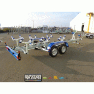 Porte bateau - remorque cassante - SW2025 - PTAC : 2500Kg - 2 essieux - Sun Way - SW845CO12