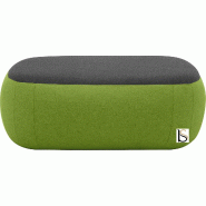 Pouf - table basse Softline Sand - Feld vert 848_0