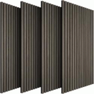 TecTake GmbH tectake Panneaux acoustiques SONIC WALL aspect bois - Chêne gris, Lot de 4 - 406038 - gris Bois manufacturé 406038 TecTake GmbH tectake Panneaux acoustiques SONIC WALL aspect bois - Chêne gris, Lot de 4 - 406038 - gris Bois manufacturé 406038
