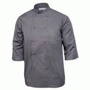 Veste de cuisine mixte Chef Works grise M - M gris A934-M