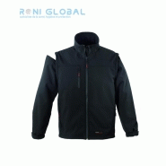 Veste de travail 2en1 coupe-vent et imperméable - Softshell polyester/élasthanne + micro polaire - 5 poches - YANG 2 EN 1 COVERGUARD_0