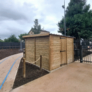 Abri de jardin - 2,0 x 2,0 m