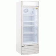 Armoire à boissons blanche 1 porte 300 L - avec canopy plat | Coolhead - DC328C