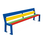 Banc bois et acier silaos® junior ref : 299006