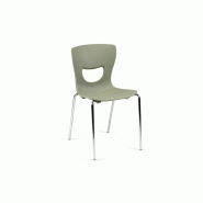 Chaise empilable - jaune-r1012 Chaise empilable - jaune-r1012
