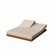 Daybed pixel - clay