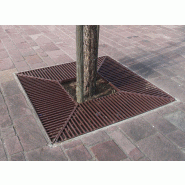 Grilles d'arbres en acier