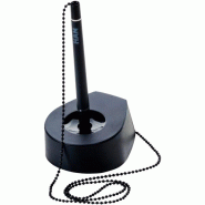 HAN Stylo bille sur socle SALSA, coloris noir/noir - 1770-13
