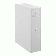 Helloshop26 - Meuble bas de salle de bain 58 x 16 x 48 cm à 2 tiroirs blanc 03_0007664 - 3001893147763 Helloshop26 - Meuble bas de salle de bain 58 x 16 x 48 cm à 2 tiroirs blanc 03_0007664 - 3001893147763