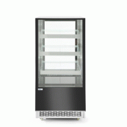 HENDI - Vitrines réfrigérées avec 3 étagères inclinées - Ref 233443 - 83x90xH146 cm - inox 233443