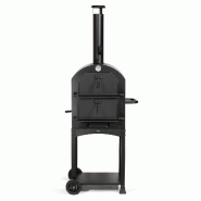 LIVOO Four à Pizza Et Tarte Flambée 94 Cm DOC331 - noir 3523930108792