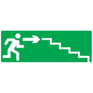 Panneaux rigides 330x75 mm secours évacuation - PNGPSC-TL08/DESD_0