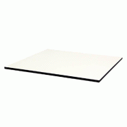 Plateau de table mesa 60x60cm blanc Megeve