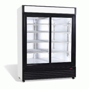 Réfrigérateur avec portes coulissantes en verres  professionnel Combisteel -  7455.1395 - blanc 7455.1395