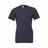 T-shirt homme col rond Heather Heather Midnight Navy S 52% Coton | 48% Polyester - S 0884913474055