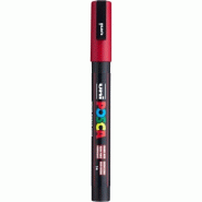 Uni-ball Posca MARQUEUR Rouge Fonce 1.5MM Fin - 4902778202333