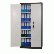 Armoire forte à documents haute 2 portes, fermeture 5 points - AD300