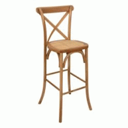 Atmosphera Tabouret Chaise de bar style Bistrot en Bois Beige et assise en Rotin tressé - beige 3560233507723 Atmosphera Tabouret Chaise de bar style Bistrot en Bois Beige et assise en Rotin tressé - beige 3560233507723