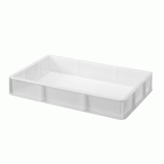 Bac pâtons pour pizza GN1/1, HENDI, GN 1/1, Blanc, 530x325x(H)90mm - plastique 880975