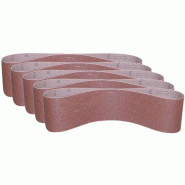 Bande abrasive g100 - 150 x 1220 mm - pour g38352 - lot de 5 Bande abrasive g100 - 150 x 1220 mm - pour g38352 - lot de 5