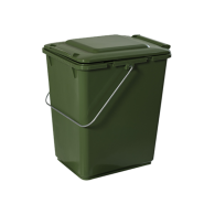 Bio seau polypropylène 60% recyclé et recyclable, résistant aux chocs